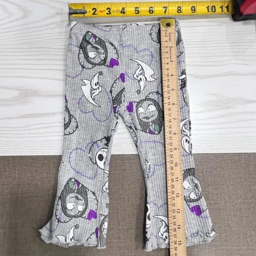 Disney Baby Nightmare Before Christmas Outfit Set Girls 12M Gray‎ Jack Sally NEW